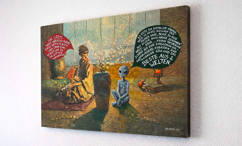 First Date Keilrahmen