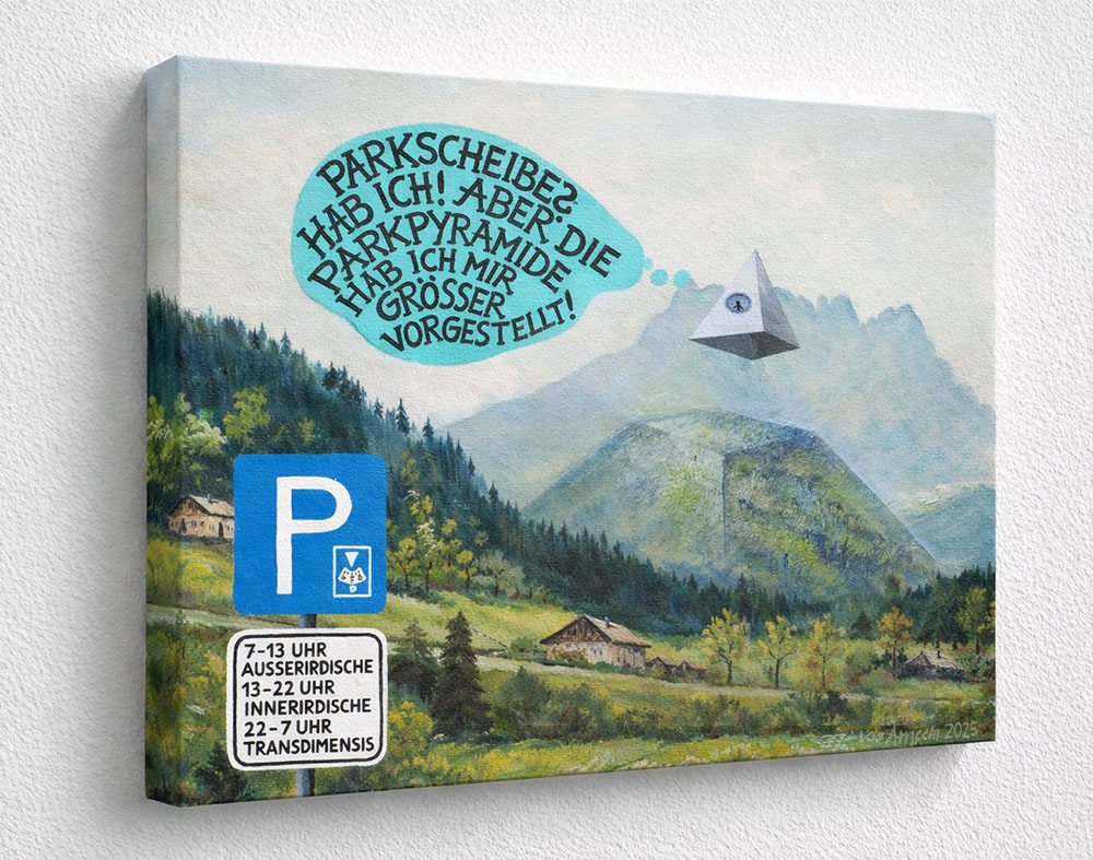 Parkvorschriften Keilrahmen